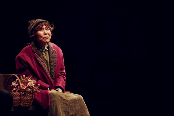 Park, who turns 79 this year, bids farewell to her signature character 79-year-old Maude in ″Harold and Maude,″ which kicks off at KT&G Sangsangmadang Daechi Art Hall on May 1. [SEENSEE COMPANY]