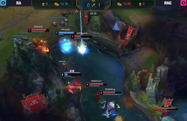 사진=LPL 공식 유튜브, RNG vs RA