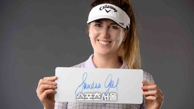 독일 출신의 미녀 골퍼 산드라 갈. /LPGA캡쳐