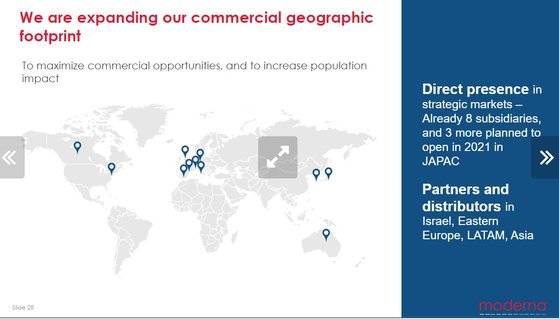 모더나가 14일 개최한 '백신데이' 발표자료