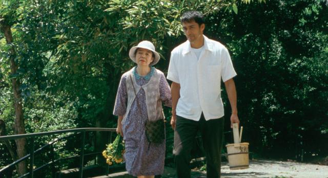 영화 '걸어도 걸어도'. 키키 키린과 고레에다 히로카즈 감독이 처음으로 함께 촬영환 작품이다.