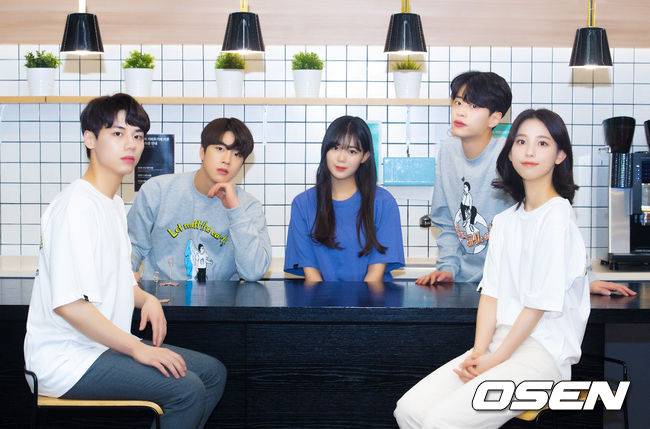 [OSEN=지형준 기자] 210329 웹드라마 ‘내리겠습니다 지구에서’ 안세민, 조한결, 김지우, 한규민, 박예진. /jpnews@osen.co.kr