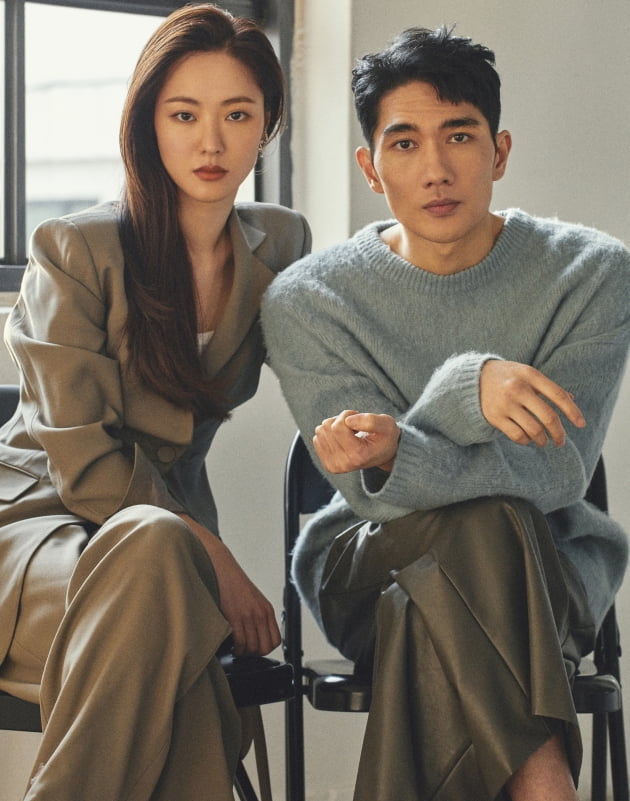 영화 '낙원의 밤'에 출연한 배우 전여빈(왼쪽), 엄태구 / 사진제공=넷플릭스