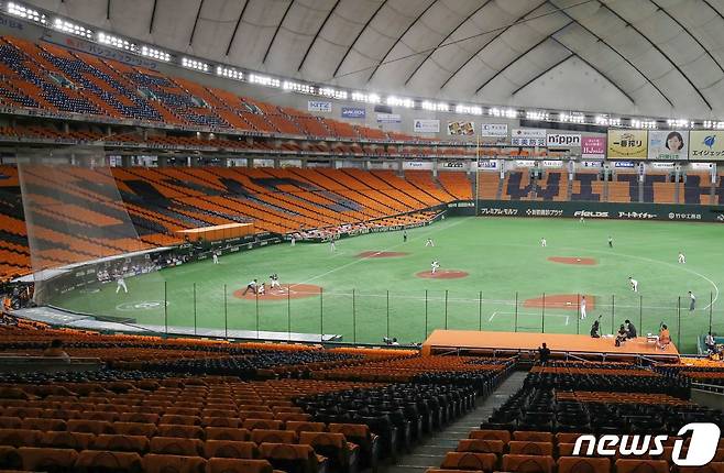 요미우리 자이언츠의 홈구장 도쿄돔. © AFP=뉴스1