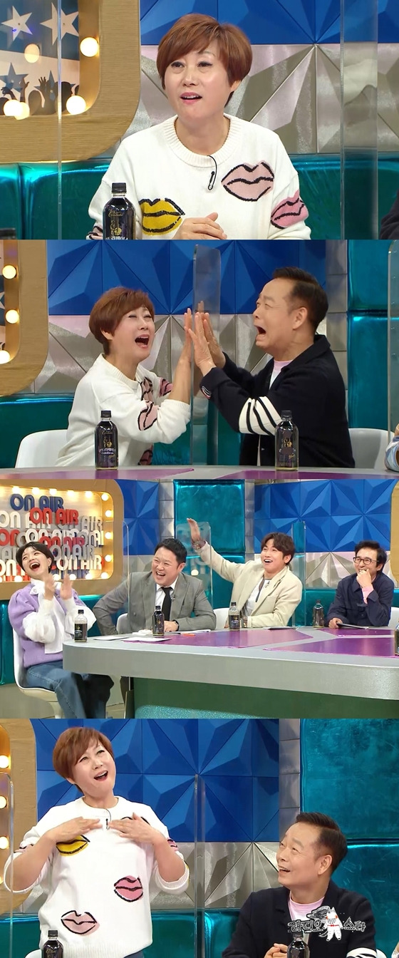 개그우먼 임미숙이 MBC '라디오스타'에 출연해 남편 김학래와 데이트 중 불륜으로 오해를 받은 에피소드를 공개했다./사진=MBC '라디오스타'