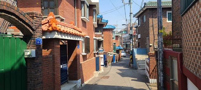 공공개발 선도 사업지로 선정된 영등포 역세권 사업부지 내 노후주택가 전경. /사진=유엄식 기자