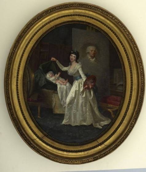 마리니콜 베스티에(Marie-Nicole Vestier) 작 '여성 작가는 자신의 직업이 있다'/프랑크푸르터알게마이네차이퉁 홈페이지 캡처