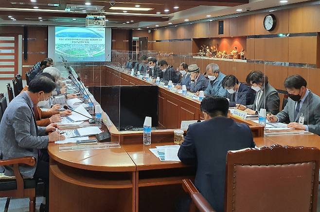 전북 순창군이 군청 2층 영상회의실에서 순창군 농촌협약위원회를 개최했다. 순창군 제공