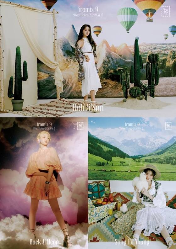 /사진=프로미스나인 SNS