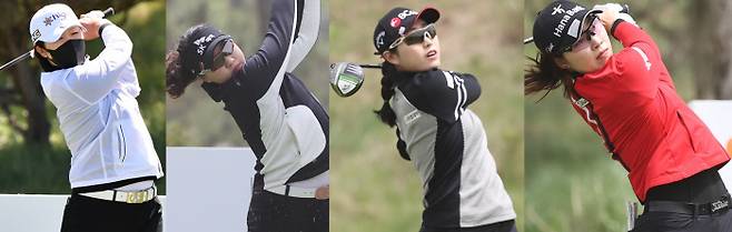 한국여자프로골프(KLPGA) 투어의 장타 얼굴이 바뀌고 있다. 지난 3년간 장타 1위로 군림했던 김아림이 LPGA 투어로 진출한 가운데 곽보미와 이슬기2, 김우정, 김유빈 등의 새얼굴들이 드라이브 비거리 톱10에 새로 진입하면서 새 바람을 일으키고 있다.KLPGA 제공