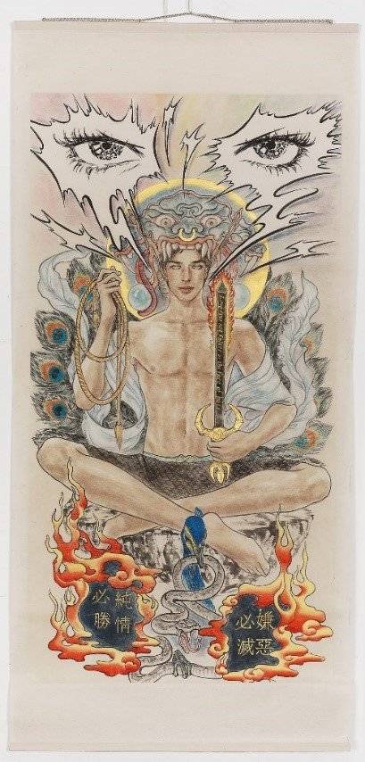 '아트악센트'에서 선보이는 김동현의 '부동명왕'.[사진 아트부산]