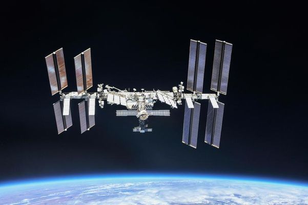 국제우주정거장(ISS)의 모습