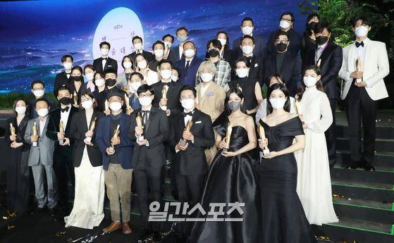 57회 백상예술대상 수상자들