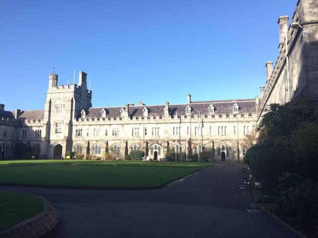 아일랜드 코크대(University College Cork)교정. 이동학 작가