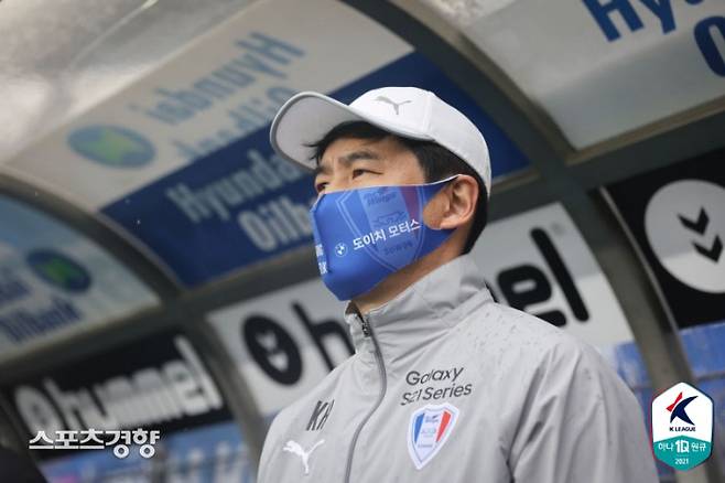 박건하 수원 삼성 감독.    프로축구연맹 제공