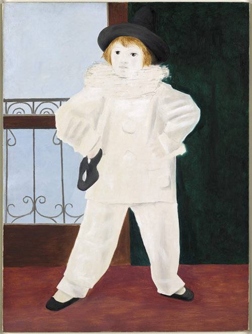 파블로 피카소, 피에로 복장의 폴. 1925, 캔버스에 유화 ⓒ 2021 - Succe
ssion Pablo Picasso - SACK (Korea)