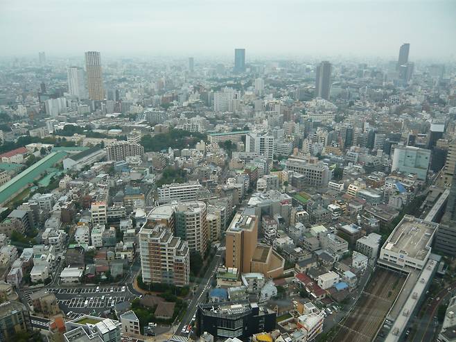 2000년대 이후 도시 재생에 집중하는 일본 도쿄 중심부.