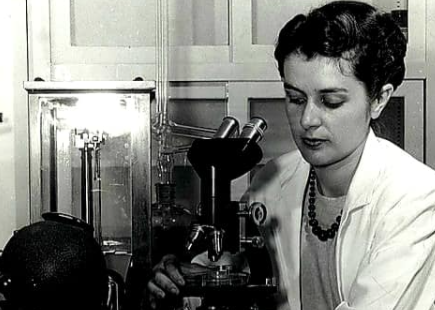 마가렛 허틴슨 루소는 페니실린 대량생산에서 결정적인 역할을 수행한 여성 화학공학자다. 월터P로이터 도서관 제공