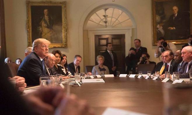 출처: Donald J. Trump 미국 대통령 페이스북