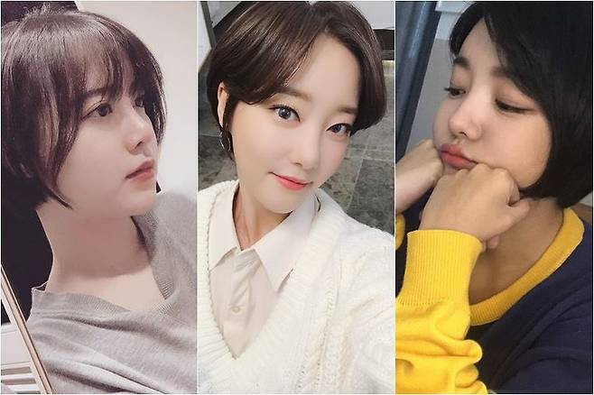 출처: 구혜선, 고나은, 문지인 인스타그램