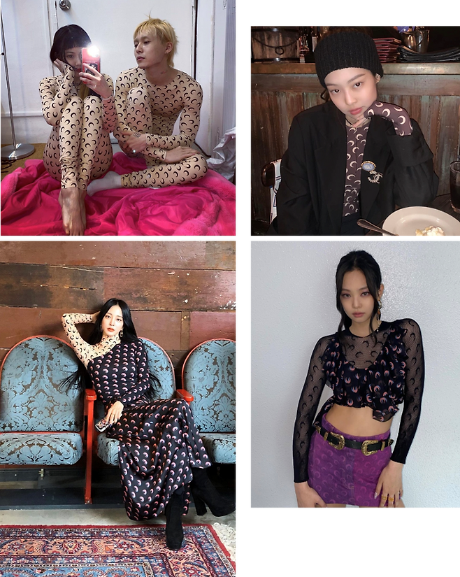 출처: 현아, 한예슬, 제니 인스타그램