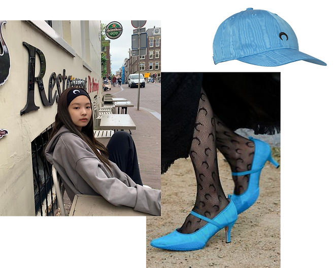 출처: 제니 인스타그램, Pinterest, 마린세르 공식 홈페이지