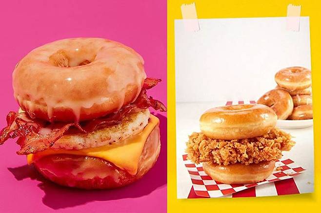 출처: 던킨도너츠/KFC 인스타그램(@dunkindonuts_kr/@kfc_korea)