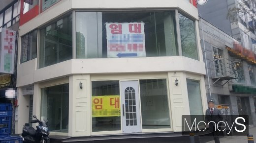 출처: 종로의 한 공실상가. /사진=김창성 기자