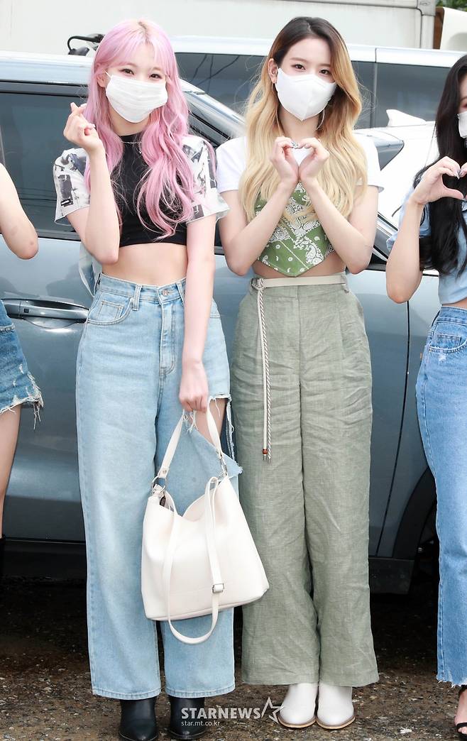 백지헌-장규리 '사랑스러운 하트'[★포토]