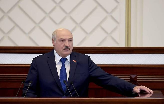 루카셴코 벨라루스 대통령 [타스=연합뉴스]