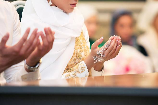 무슬림의 결혼 자료사진 123rf.com