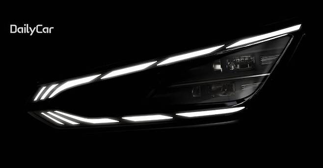 EV6 (주간주행등이 적용된 헤드램프) </figcation>