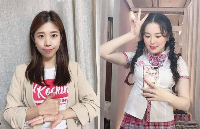 왼쪽부터 쓰복만, 릴리세은