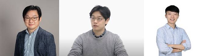 (왼쪽부터) 고진석 텐스페이스 대표, 김준우 크로스앵글 대표, 김민수 NFT뱅크 대표