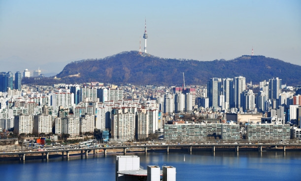 서울 도심 아파트 단지 전경. [사진=정소희 기자]