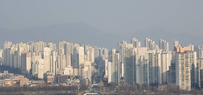 서울 강동구 일대 아파트 단지 모습 [헤럴드경제DB]