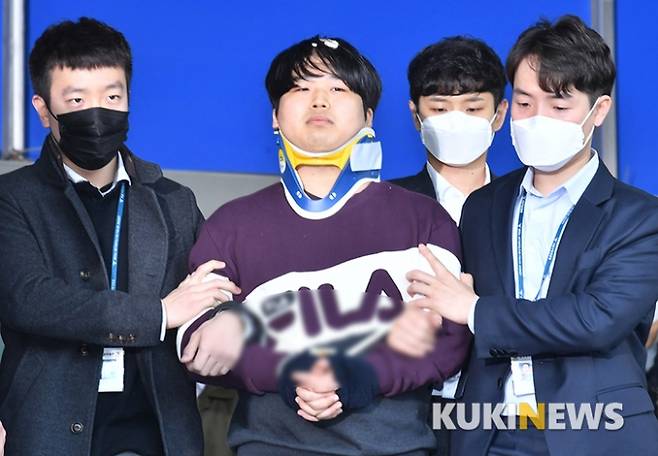 텔레그램 박사방에서 성착취물을 제작, 유포한 조주빈. 박태현 기자&nbsp;&nbsp;