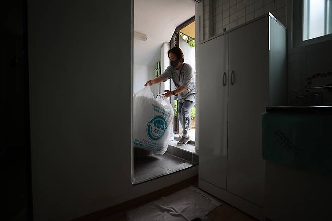 이불 빨래 수거배달 시작 임화영 기자