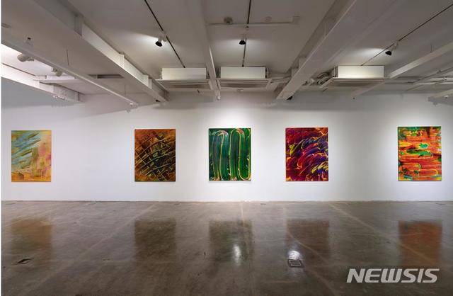 [서울=뉴시스] '기억의 조차'전시 전경, 2021