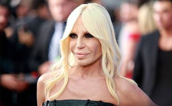 유명 디자이너 도나텔라 베르사체.[트위터 캡처]