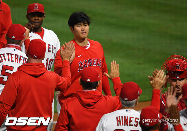 [사진] 에인절스 오타니가 6일(한국시간) 시즌 16번째 홈런을 때렸다. ⓒGettyimages(무단전재 및 재배포 금지)