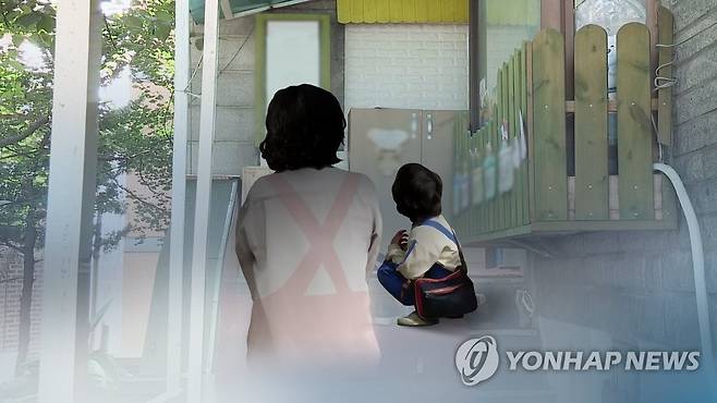 서울의 한 교회 부설 유치원서 아동학대 의심 정황(CG) [연합뉴스TV 제공]