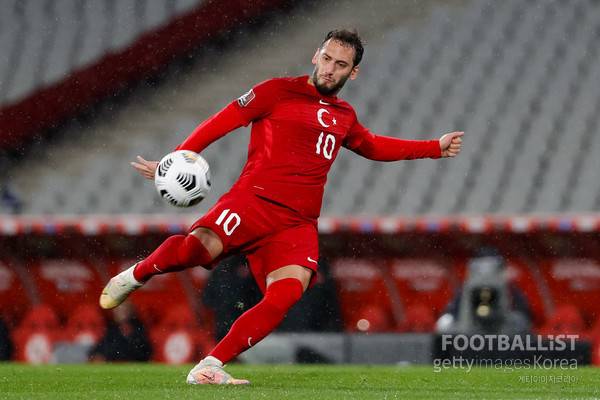 하칸 찰하놀루(터키). 게티이미지코리아