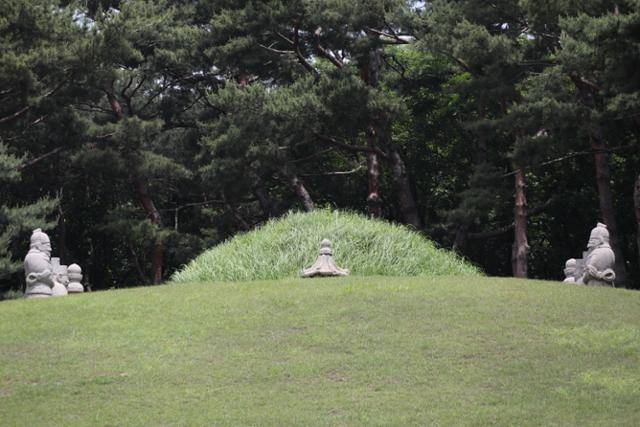 조선 제1대 태조 이성계의 건원릉. ⓒ박준규
