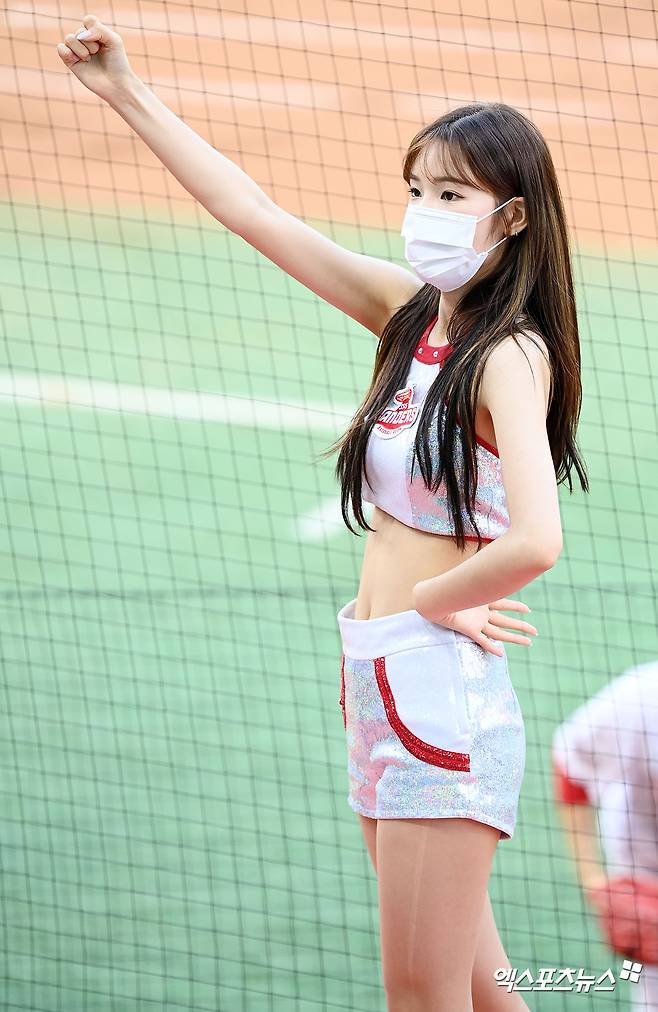 치어리더 유보영 '말라도 너무 말랐어~'[엑's HD포토]