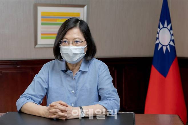 차이잉원 대만 총통[대만총통부 제공]