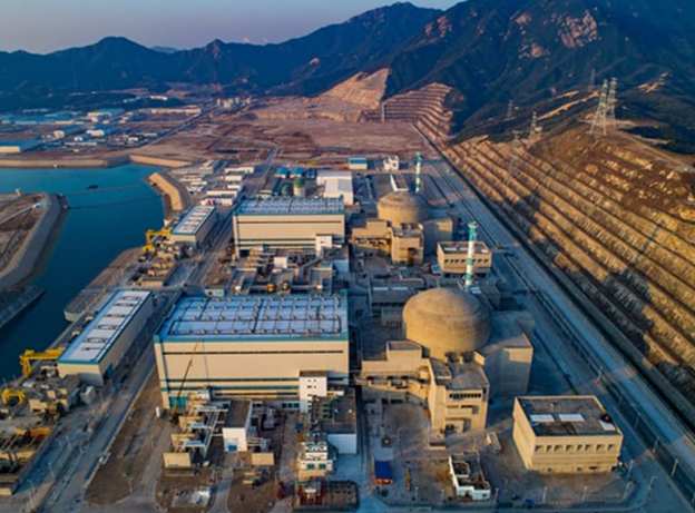중국 광둥성 타이산 원전에 유출 사고가 발생한 것으로 보인다는 보도가 나왔다. EDF 제공