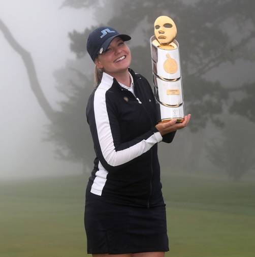 2021년 미국여자프로골프(LPGA) 투어 메디힐 챔피언십에서 첫 우승을 차지한 마틸다 카스트렌. 사진제공=Getty Images