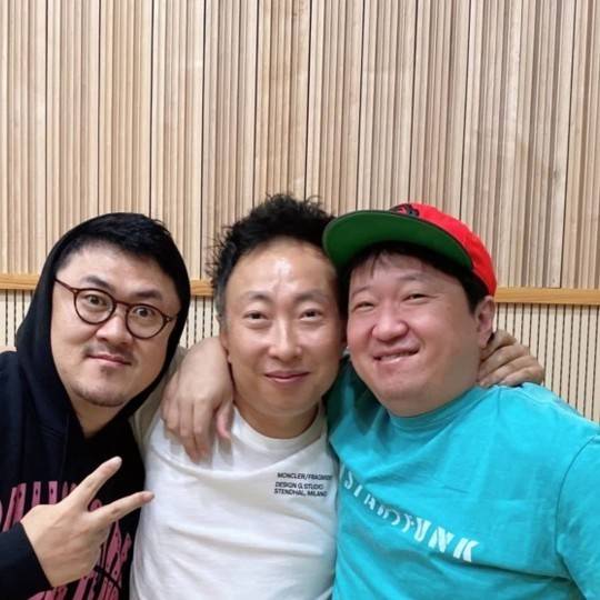 왼쪽부터 데프콘, 박명수, 정형돈. 박명수 인스타그램 캡처