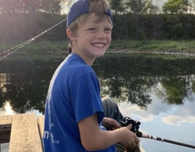 10살 소년 리키 스네베는 지난 12일 사우스다코타주 빅수 강에서 여동생을 구한 뒤 물 속에서 나오지 못하고 숨졌다 / 사진=고펀드미 캡처